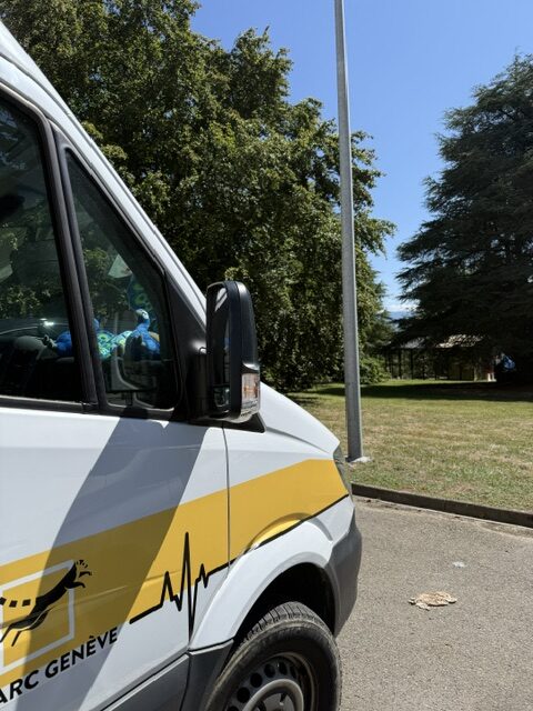 Paons UNOG 7 aout 2026 ambulance